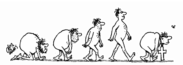 religious evolution cartoon