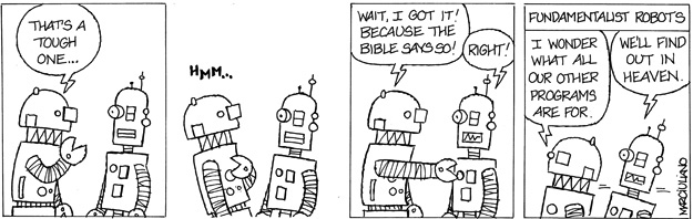 fundamentalist robots