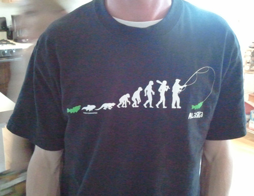 Alaska evolution t-shirt.