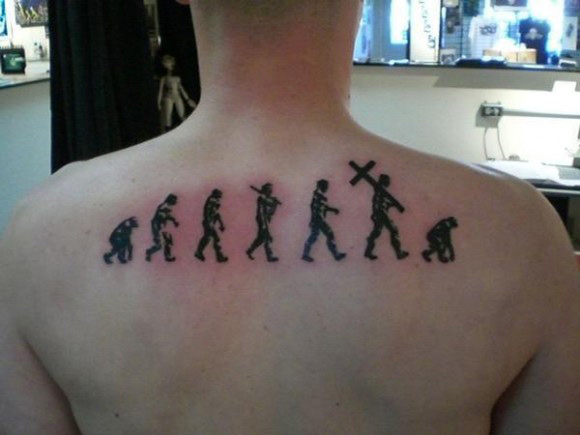de-evolution tattoo
