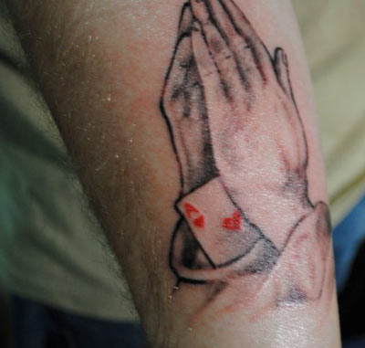 prayer delivers tattoo