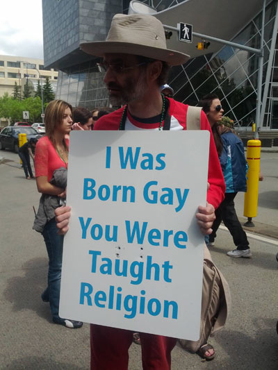 I was born gay